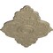 Ekena Millwork Piedmont Ceiling Medallion (Fits Canopies up to 6 1/2"), 67 1/8"W x 48 5/8"H x 1 7/8"P, Gobi Desert CM67PEGDF - alternate 2